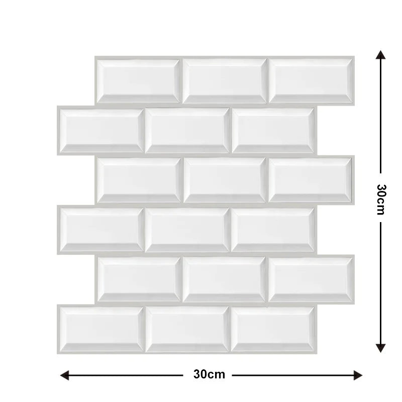 Panneaux Muraux 3D — Effet Brique