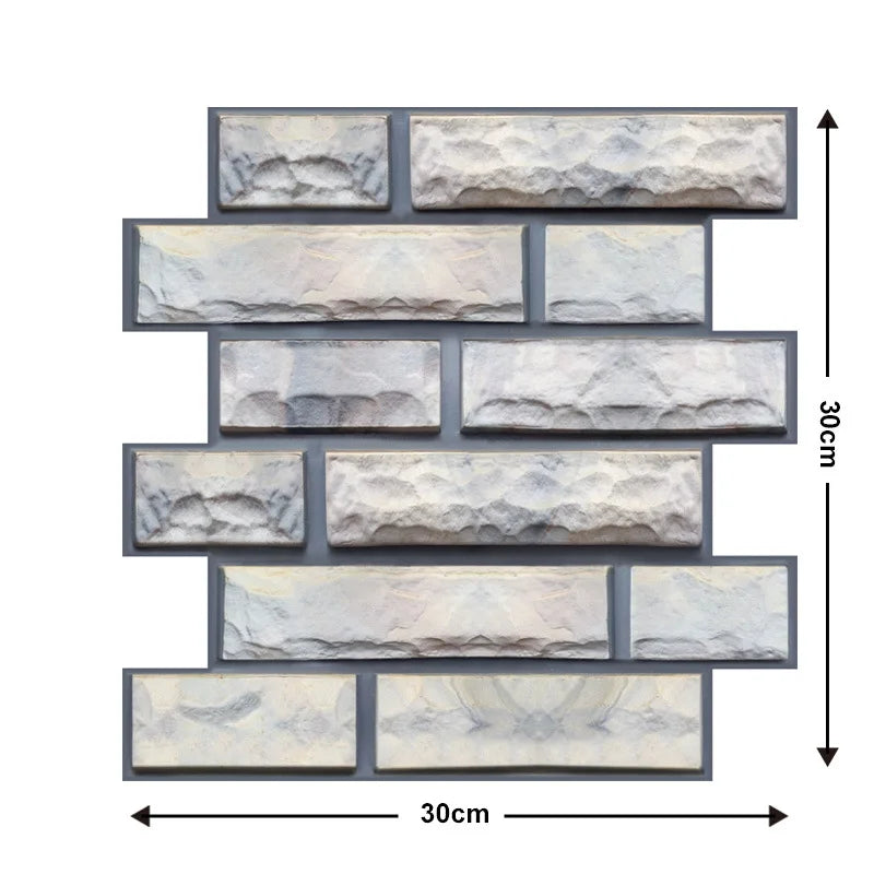 Panneaux Muraux 3D — Effet Brique
