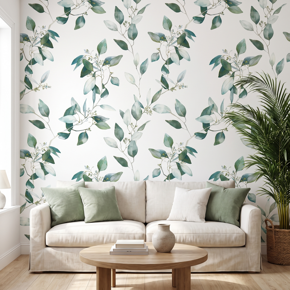 Papier Peint Chinoiserie Fleuri — 5 Coloris