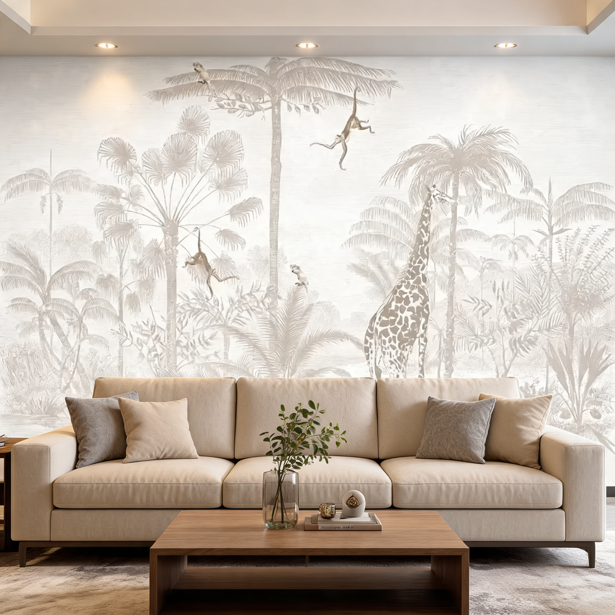 Papier Peint Nature & Jungle — 12 Motifs au Choix