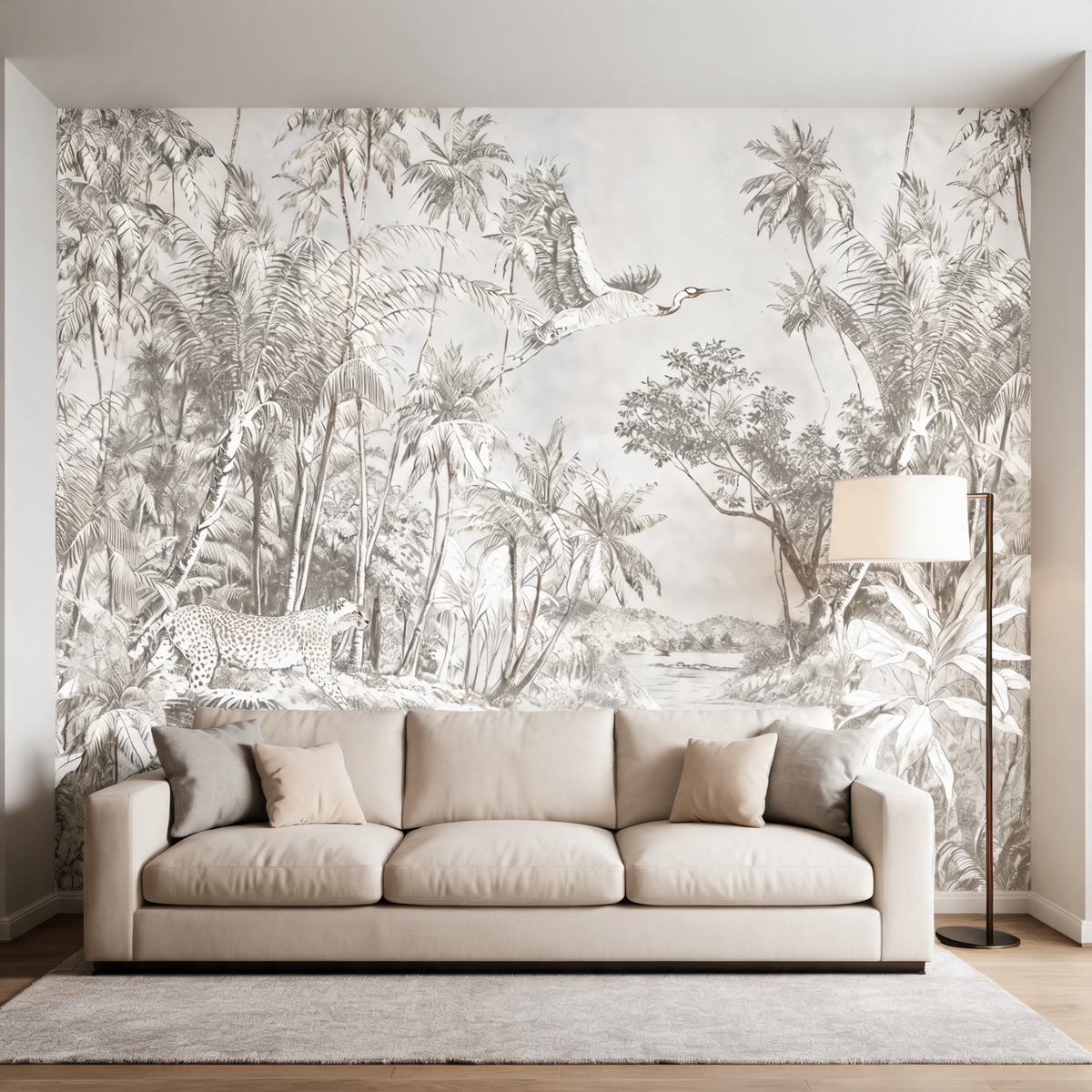 Papier Peint Nature & Jungle — 12 Motifs au Choix