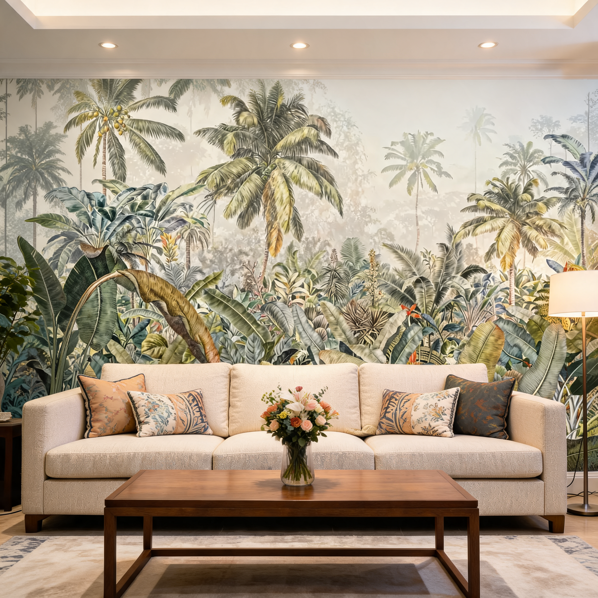 Papier Peint Nature & Jungle — 12 Motifs au Choix