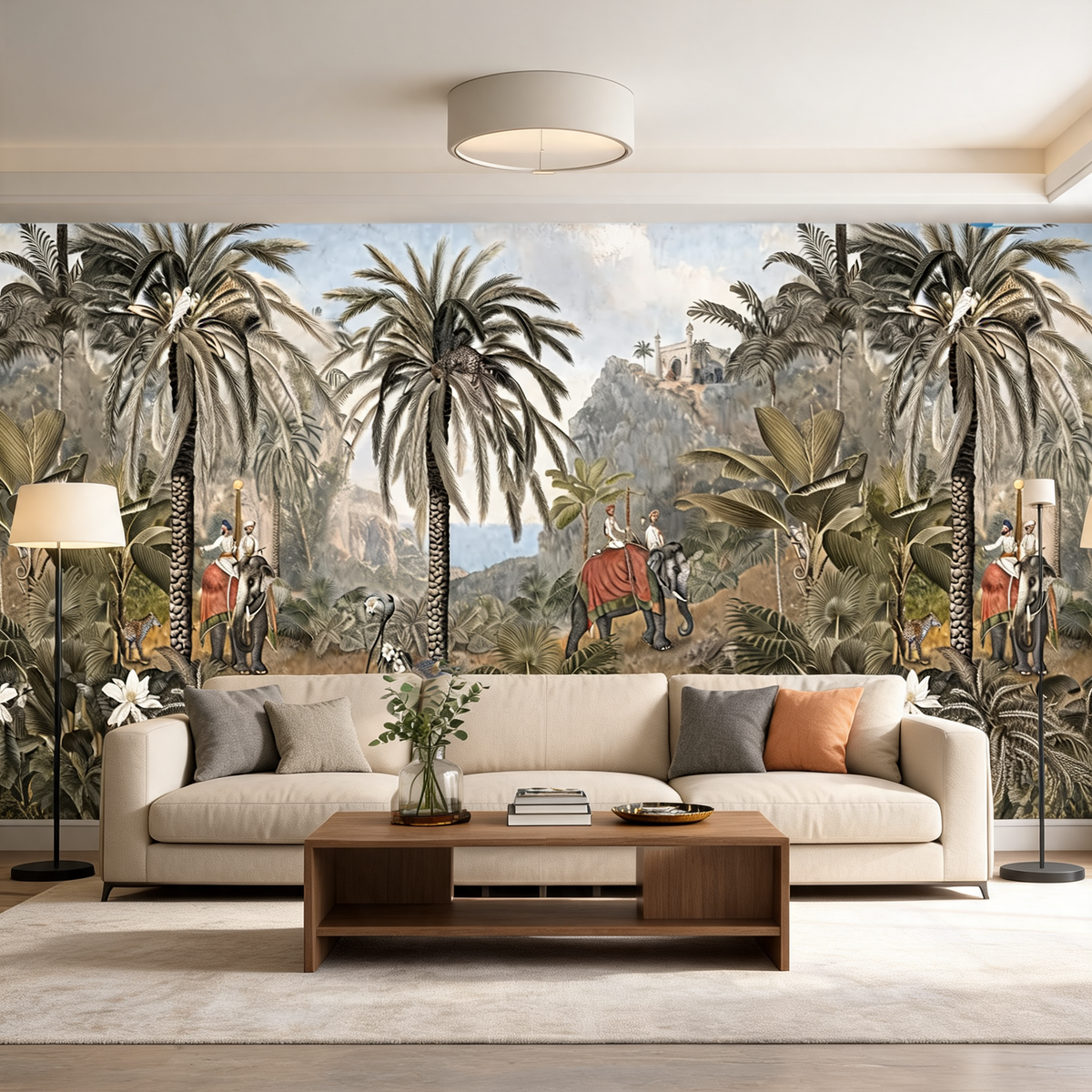Papier Peint Nature & Jungle — 12 Motifs au Choix